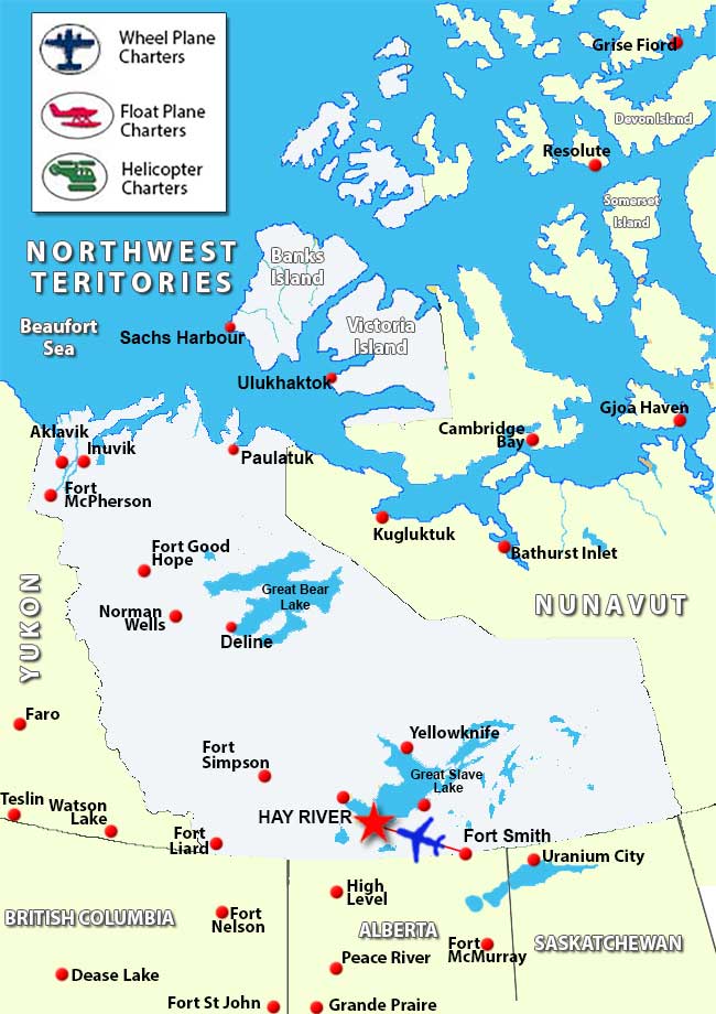 Charter Flights To Hay River Northwest Territories /Charter Flight Network